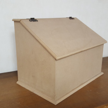 Заготовки за декупаж от МДФ  МДФ заготовки  Скринче без чекмедже Е325 / кутия за хляб